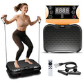 Vibration Plate Fat Shaking Machine, Bluetooth Music Function, 330LBS Large Load Whole Body Workout Platform for Weight Loss & Body Shaping Home Fitness Equipment