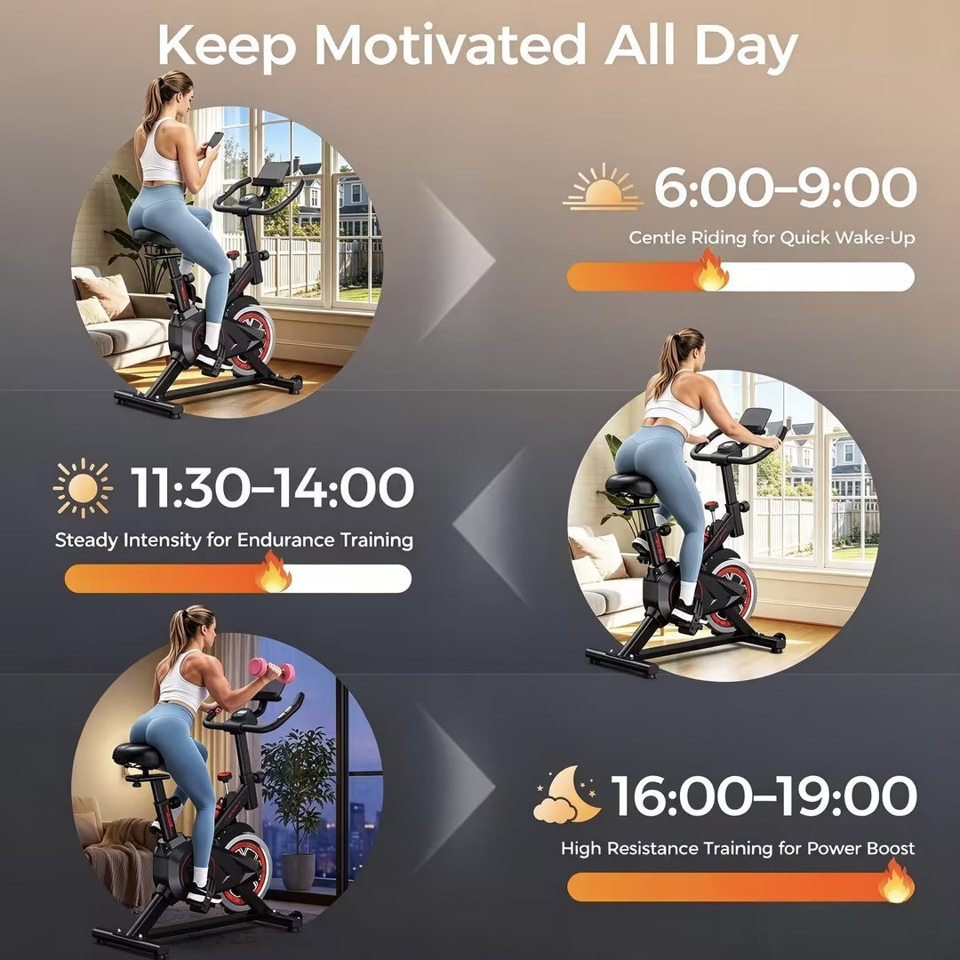 AoraPulseFit Indoor Cycling Bike for Home Use
