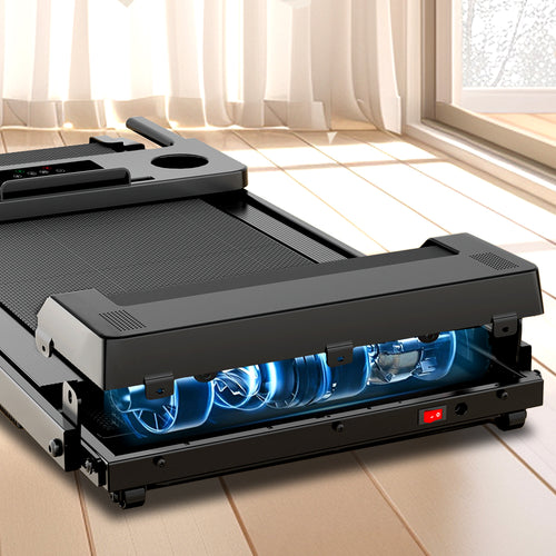 Foldable Treadmill for Home, 3.0HP Quiet Motor, Compact Running Machine for Small Spaces