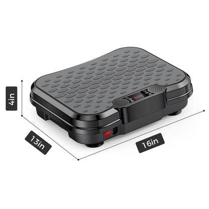 AoraPulseFit SZ02 Whole Body Vibration Plate, Slim Space Saving