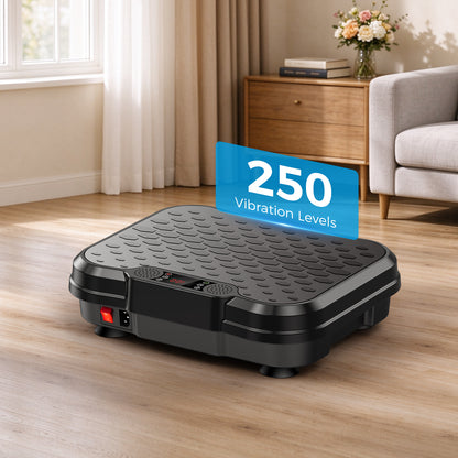 AoraPulseFit SZ02 Whole Body Vibration Plate, Slim Space Saving