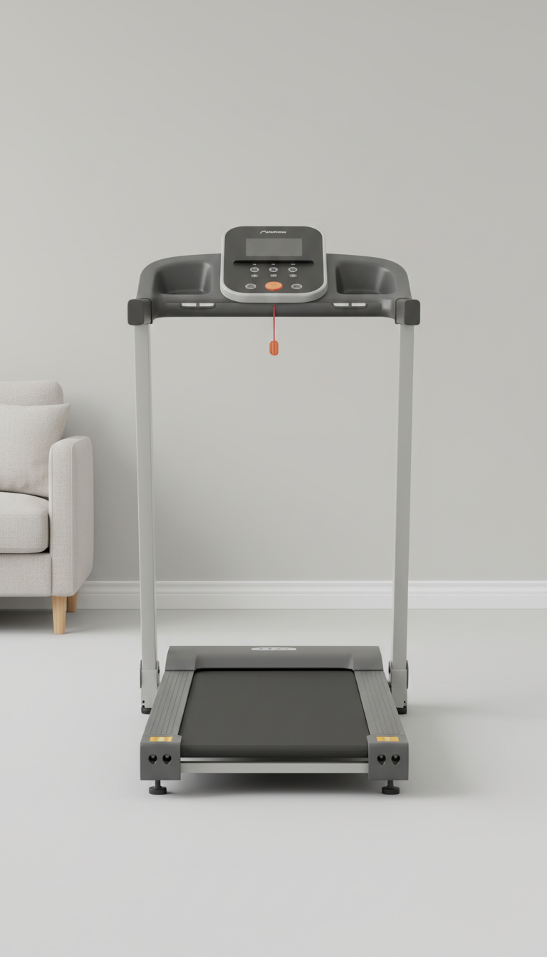 Folding Treadmill with Quick-Release Lock